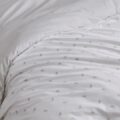 mon bercail housse de couette en percale de coton alex nuage details