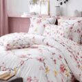 mon bercail taie oreiller en percale de coton elisa rose