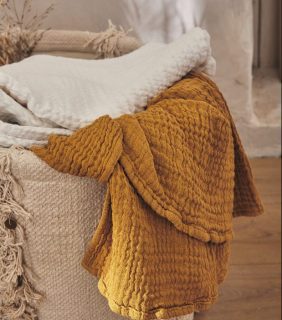 plaid gaze de coton Jazzy